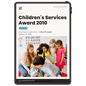 Children Services Award Cover MockUp