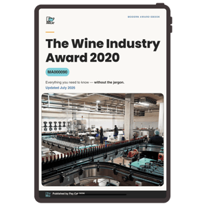 Wine Industry Industry Award Cover MockUp